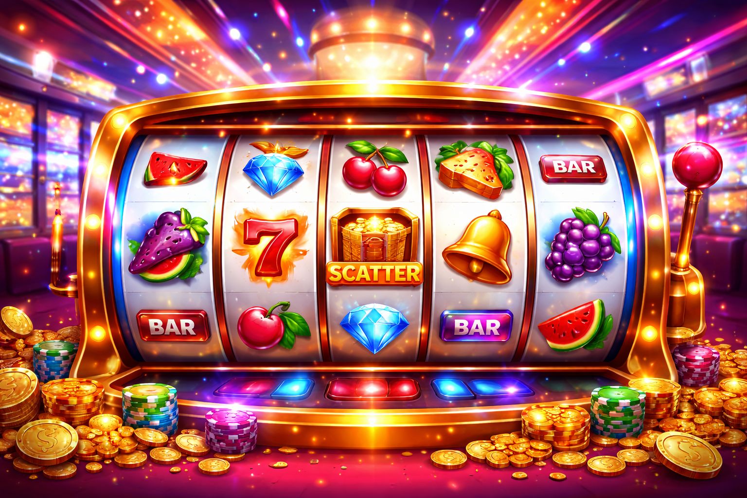 Lựa Chọn Phổ Biến Qua Máy Slots, Bàn Chơi Và Trò Chơi Nhanh